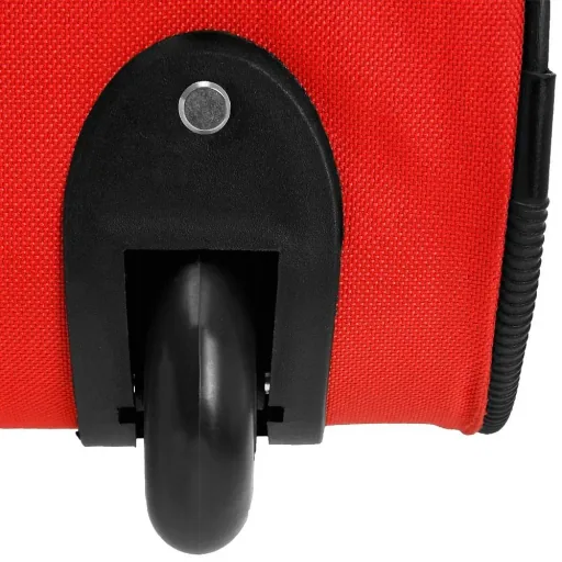 XXL-Reisetasche mit Trolleyfunktion rot 160 L