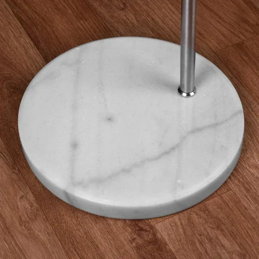 Stehleuchte -220cm verstellbar mit Marmorsockel