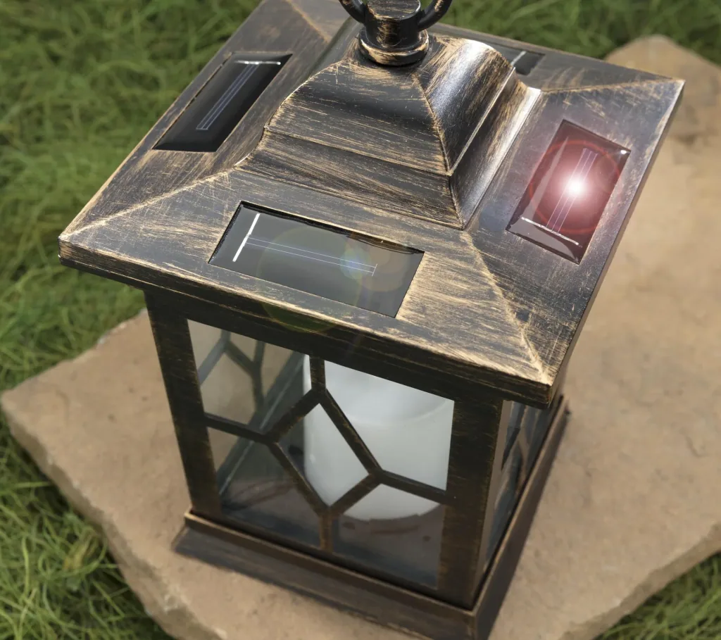 Antike Solar LED Laterne