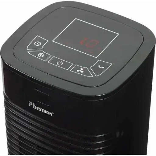 Towerventilator 50W Schwarz 80cm