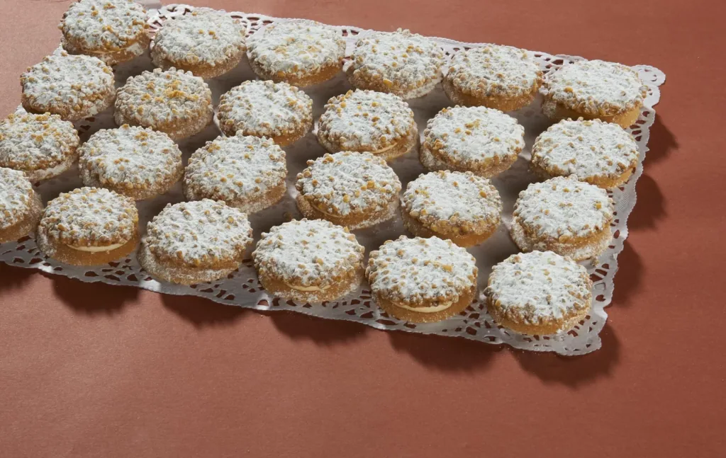Creme-Spritzgebäck „Poffertjes“, Vanille-Geschmack, 3 x 200 g