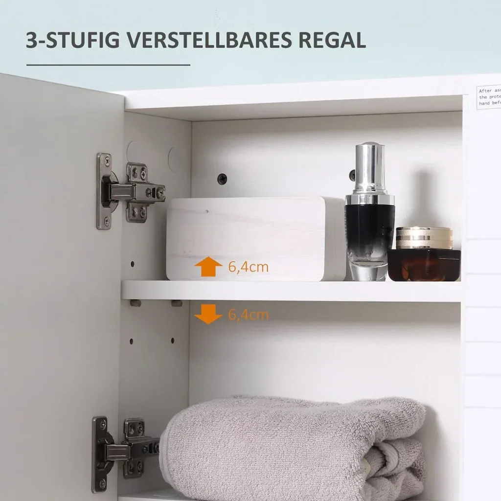 Spiegelschrank 54 cm x 15 cm x 55 cm
