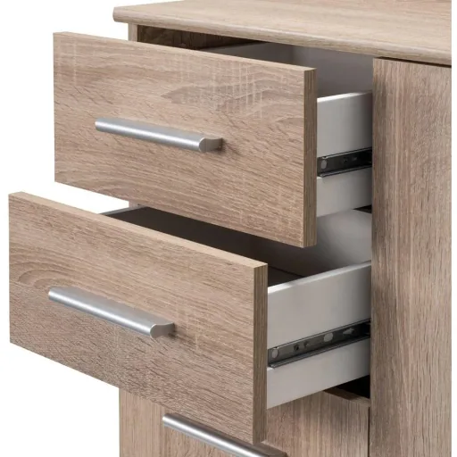 Sideboard / Kommode Eiche mit 3 Türen & 2 Schubladen