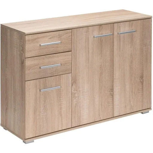 Sideboard / Kommode Eiche mit 3 Türen & 2 Schubladen