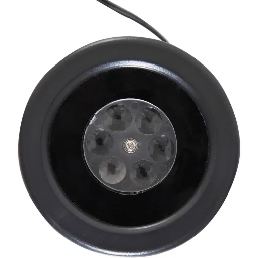 LED Projektor Lichter Effektlicht 4 Motiv-Folien Weihnachten Schwarz