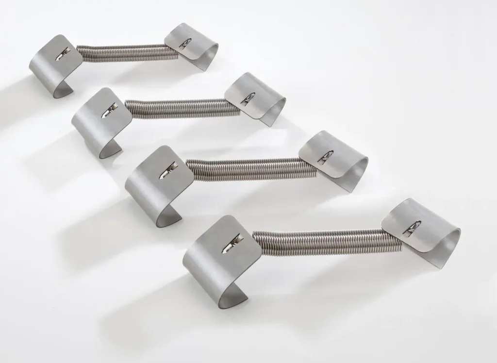 2 Rinnenigel + 8 Windsicherungen im Set