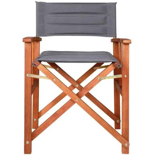 Klappbarer Directional Chair Anthrazit Eukalyptus FSC