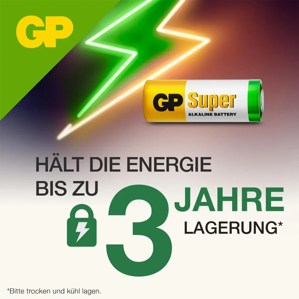 SUPER Lady N (LR01) Alkaline Batterien, 1,5V - 2 Stück
