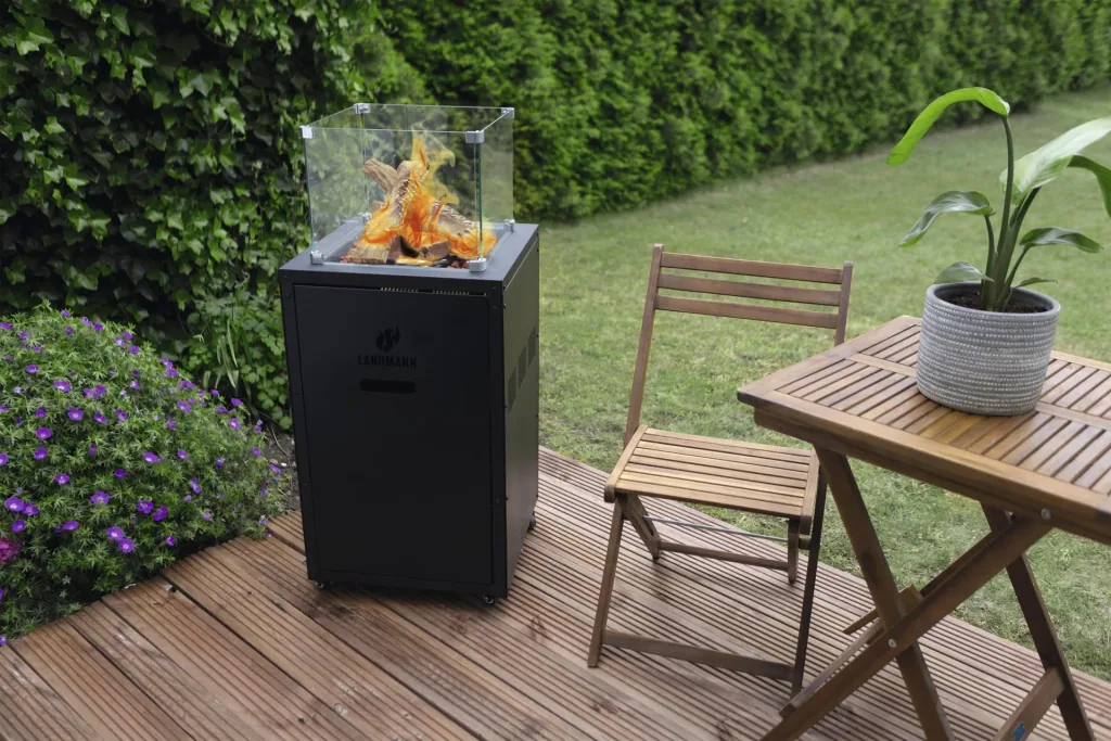 Feuerstelle Designfeuer, Schwarz