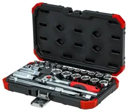 Steckschlüssel Satz 3/8 SW6-24 mm 26-teilig