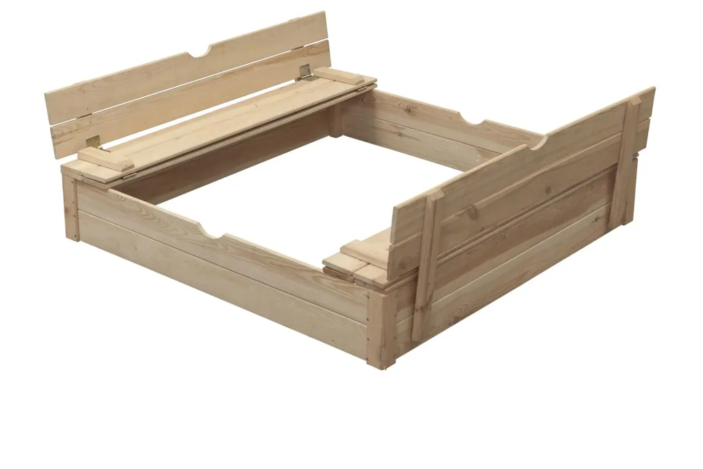 Sandkasten Robert aus Unbehandelt 1200 mm x 1000 mm