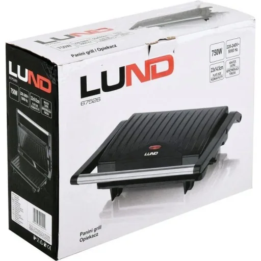 Toastmaschine / Panini-Grill - 750W - Antihaftbeschichtung