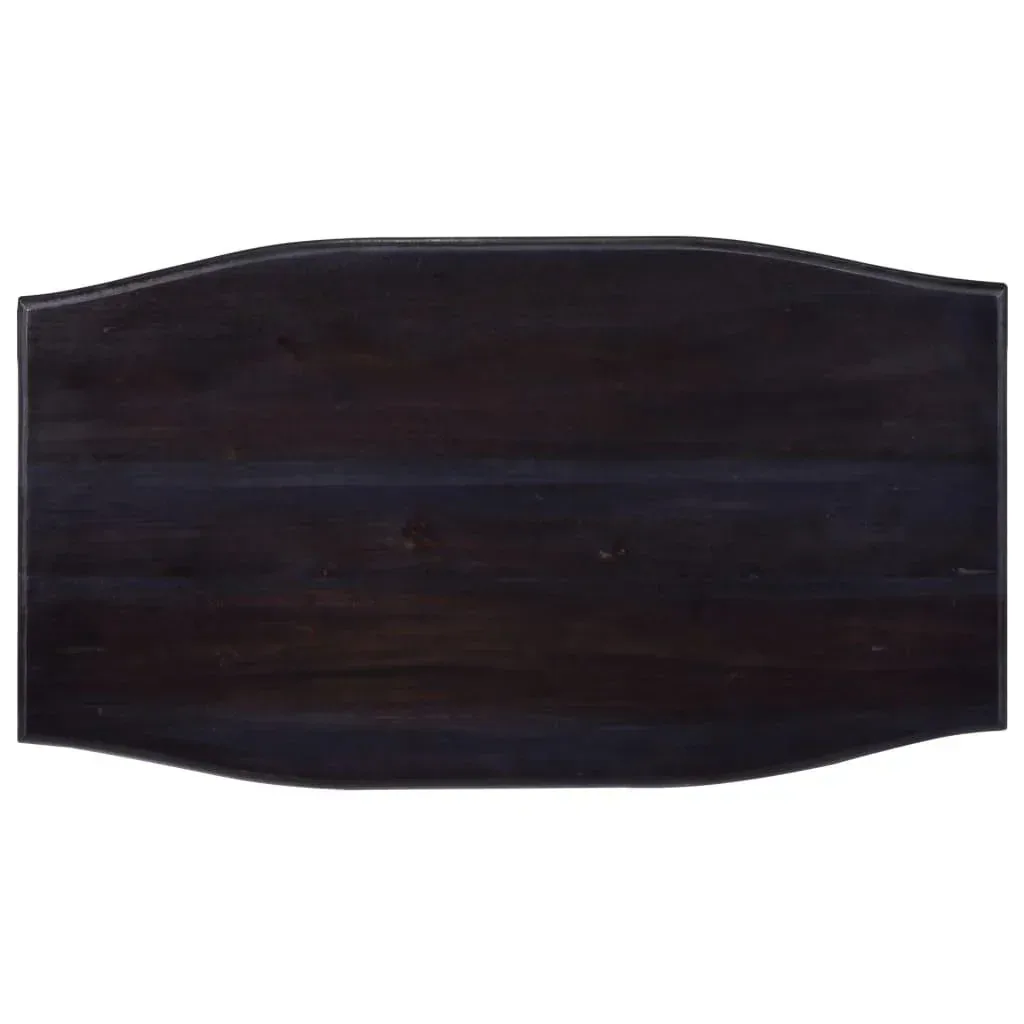 Couchtisch 90x50x40 cm massiv Mahagoni hell kaffeefarben