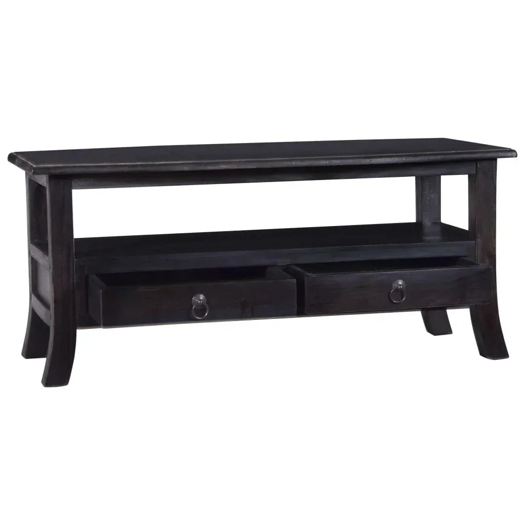 Couchtisch 90x50x40 cm massiv Mahagoni hell kaffeefarben