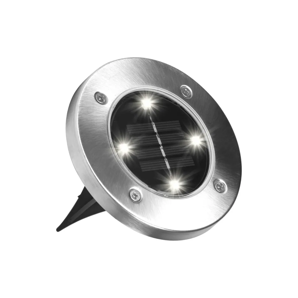LED Solarleuchte Disk Lights - 8 Stück