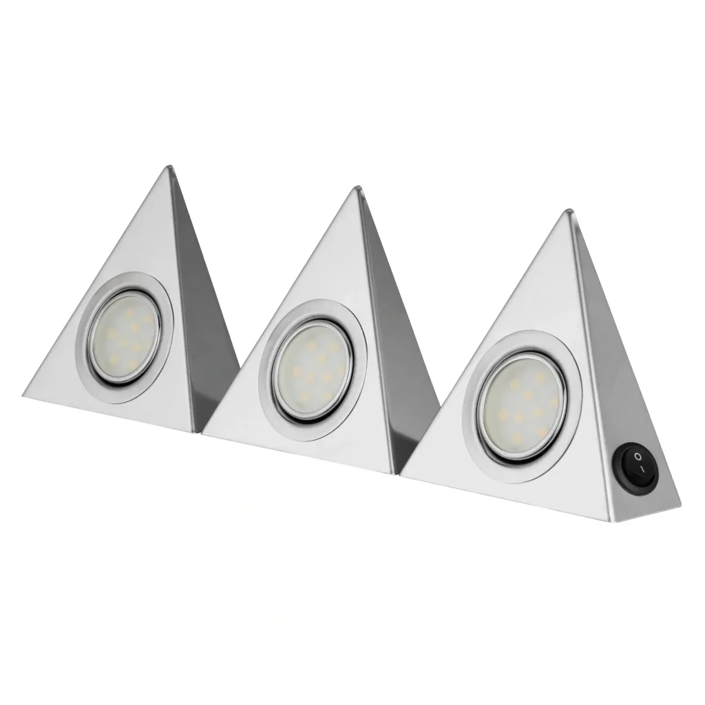 LED Unterbauleuchte Triangle, 3er Set