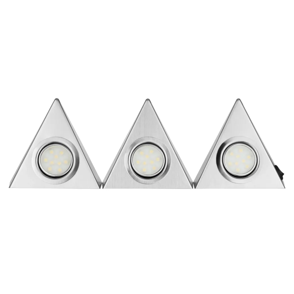 LED Unterbauleuchte Triangle, 3er Set