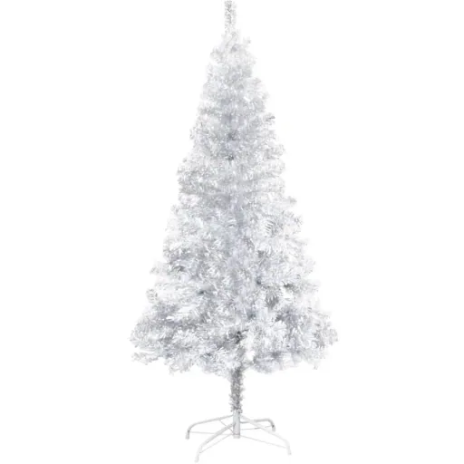 Weihnachtsbaum mit Ständer 150 cm PET silber