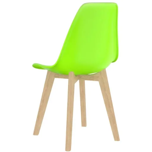 Esstischstühle 4tlg. Kunststoff grün