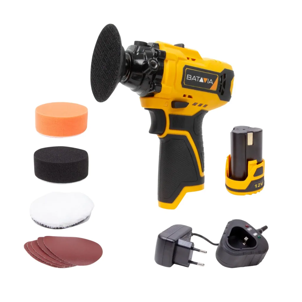 12V Poliermaschine 75mm (ohne Akku und Ladegerät)