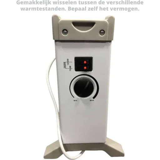 Heizung - TC-2000 - Konvektor mit einstellbarem 3-Positionen-Thermostat - 2000W