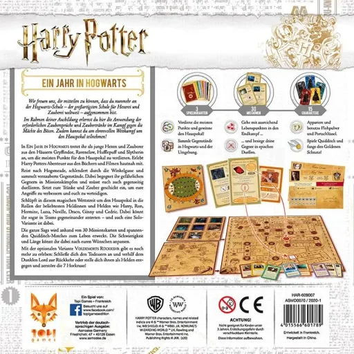 Gesellschaftsspiel Harry Potter"Ein Jahr in Hogwarts"