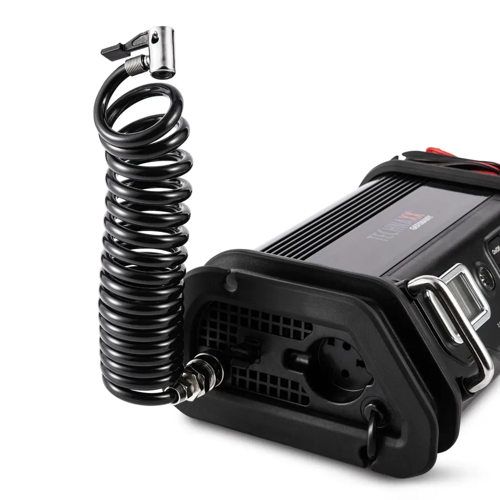 Batterieladegerät mit Kompressor