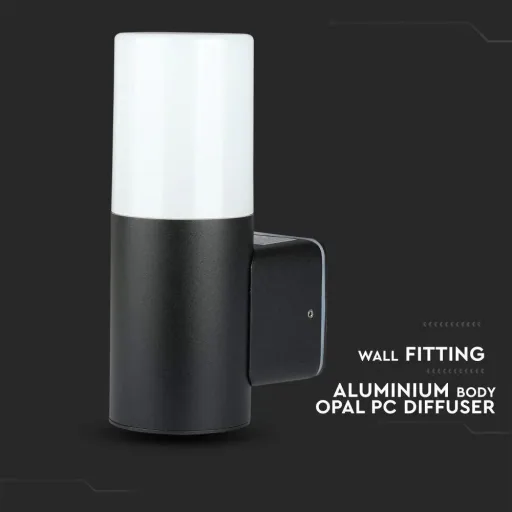 VT-7616 Wandleuchte für den Außenbereich - GU10 - Aluminium - IP54