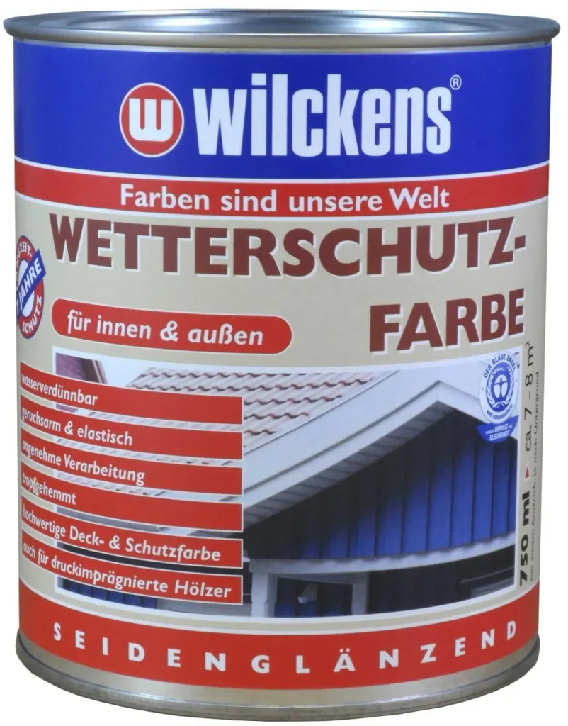 Wetterschutzfarbe - Isoliergrund Weiß 750 ml