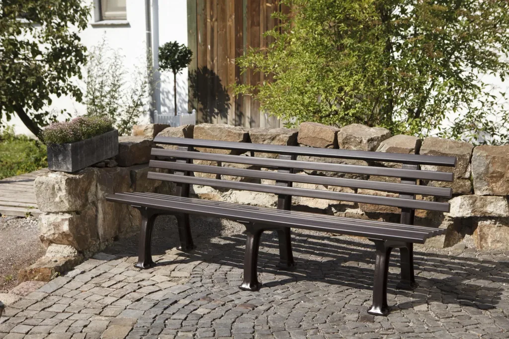 Gartenbank Juist braun