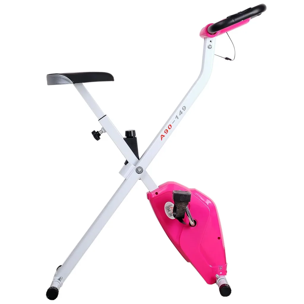 Heimtrainer mit LCD-Monitor, rosa