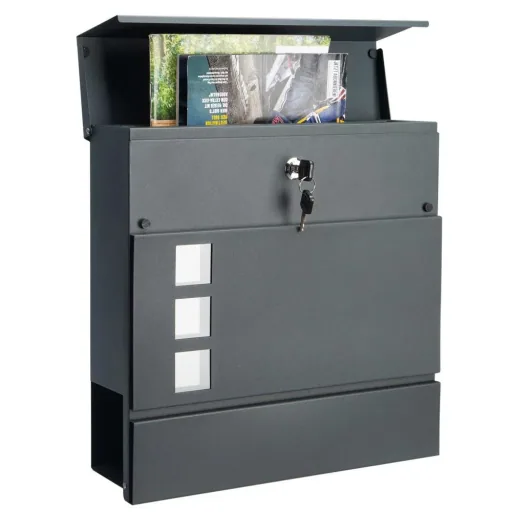 Designerbriefkasten mit Fenster in Ameise