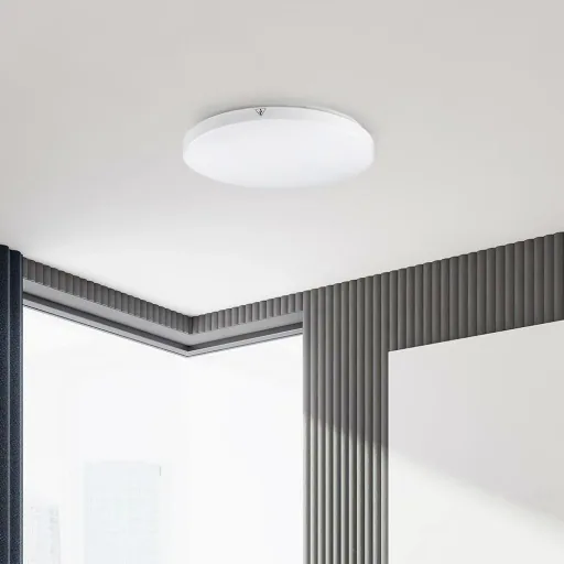 VT-8033 LED-Deckenleuchte - Weiß - Rund - Geeignet für Badezimmer