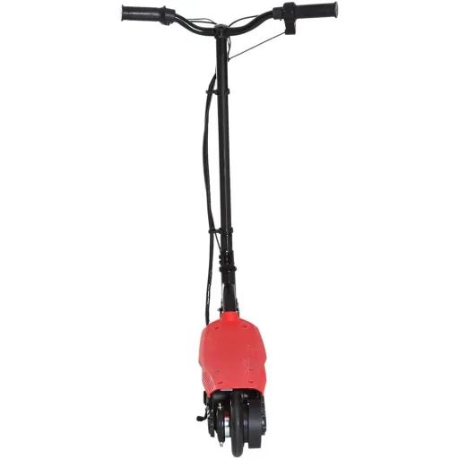 E-Scooter Tretroller Kinderroller Kinder Roller Metall Rot