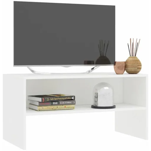 TV-Schrank 80x40x40 cm Spanplatte weiß