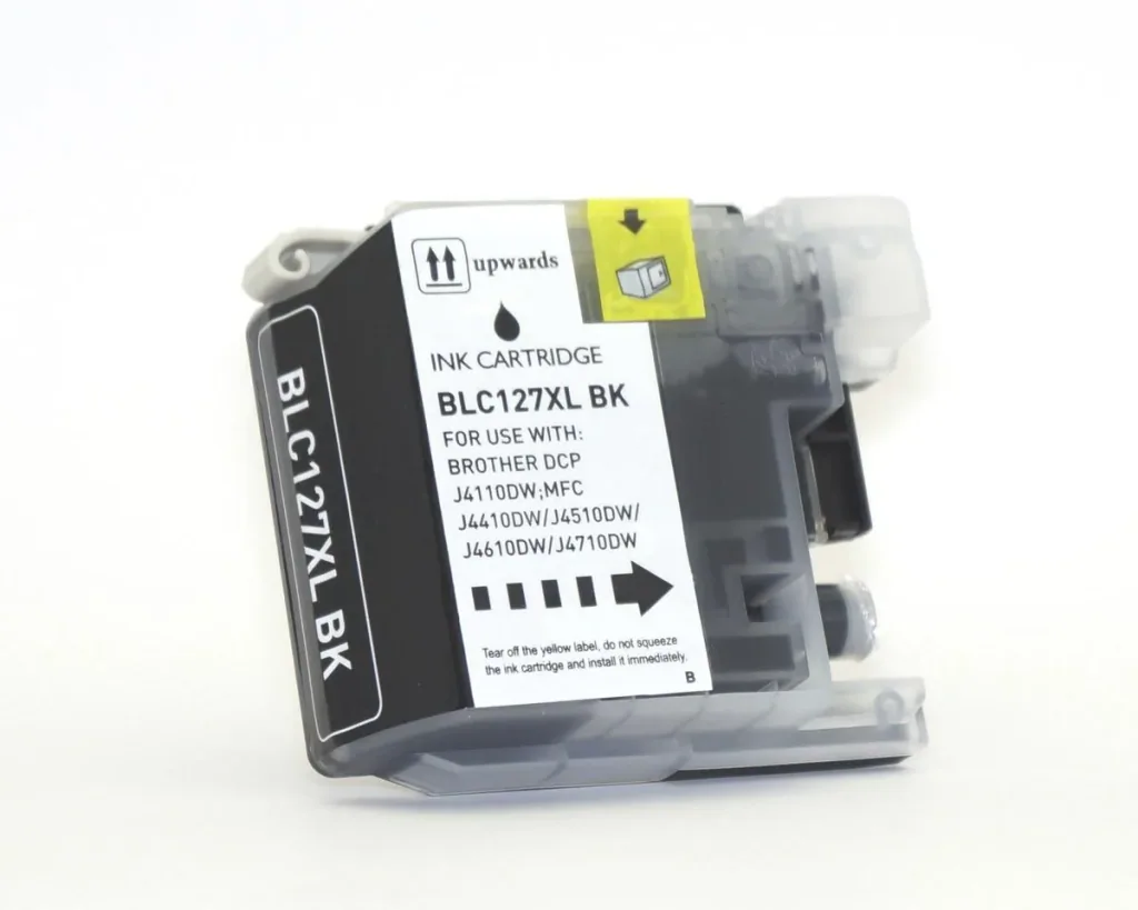 Druckerpatrone für Brother LC127XLK01 schwarz
