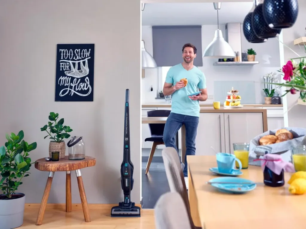Akku-Staubsauger Rotaro Powervac 2in1 20 V