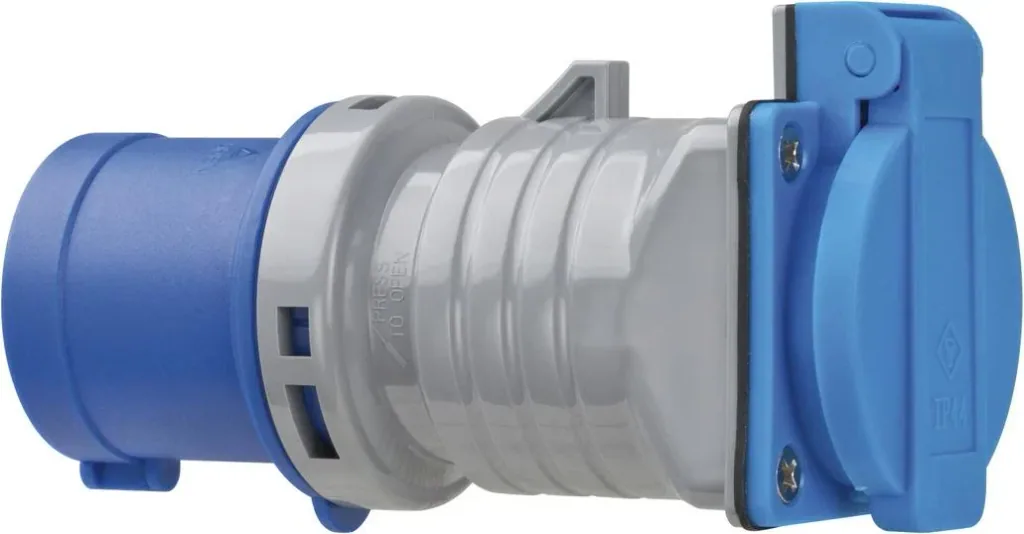 Adapter Schutzkontakt 230V/CEE 230V, IP44