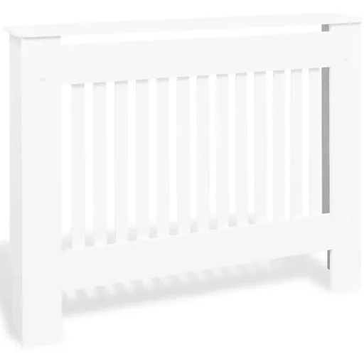 Heizkörperverkleidung 112 cm MDF weiß