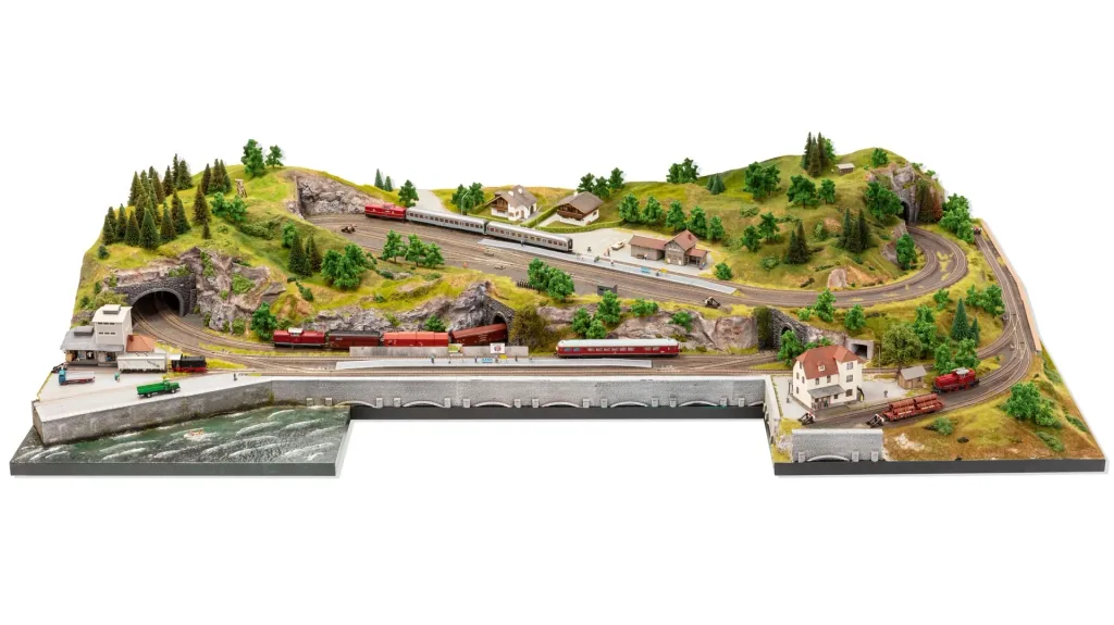 H0 Easy-Track Trassenbausatz "Martinstadt"