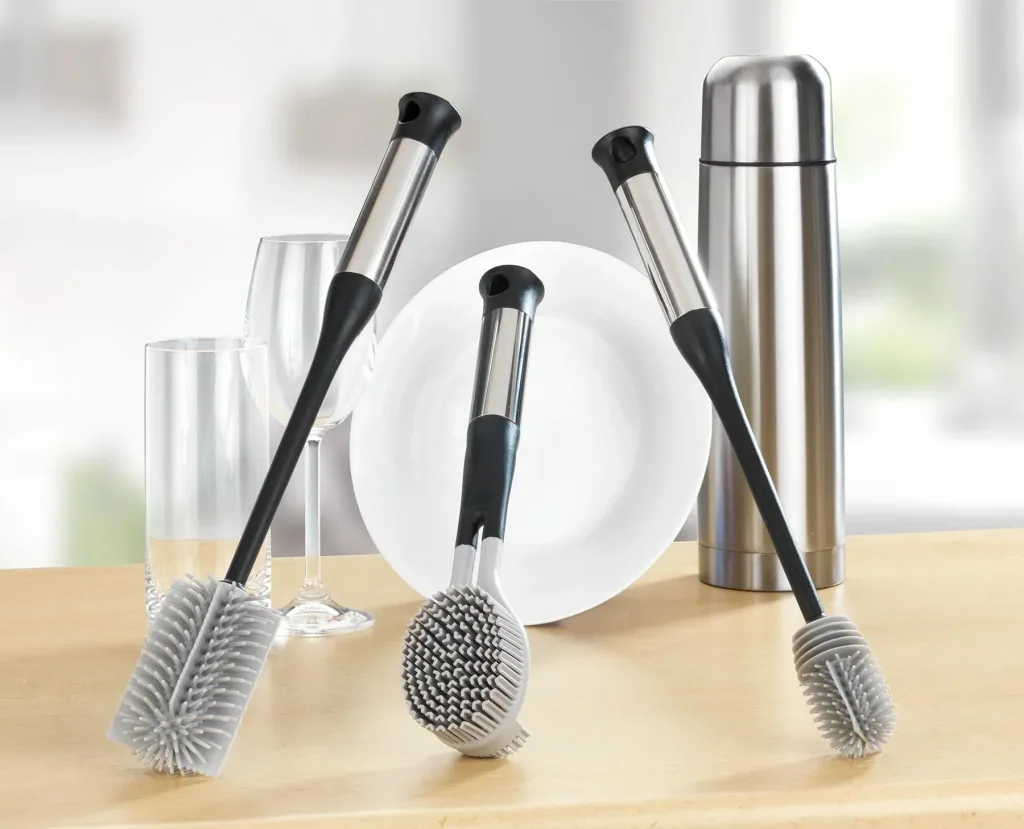 Hightech Spülbürsten-Set, 3-teilig
