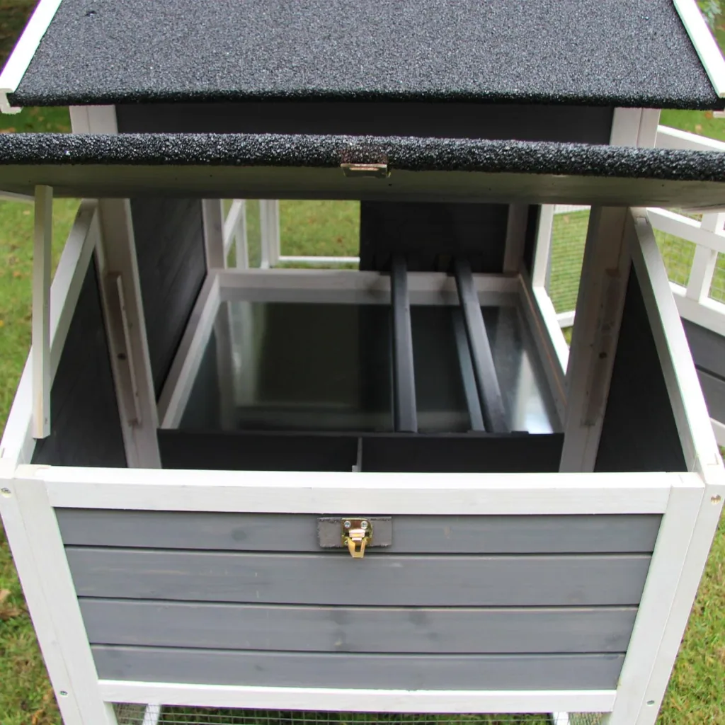 Hühnerstall Wilma, 199 x 70,4 x 116 cm