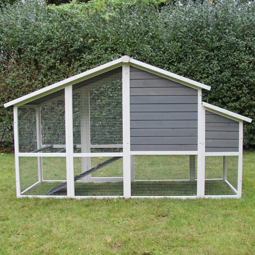 Hühnerstall Wilma, 199 x 70,4 x 116 cm