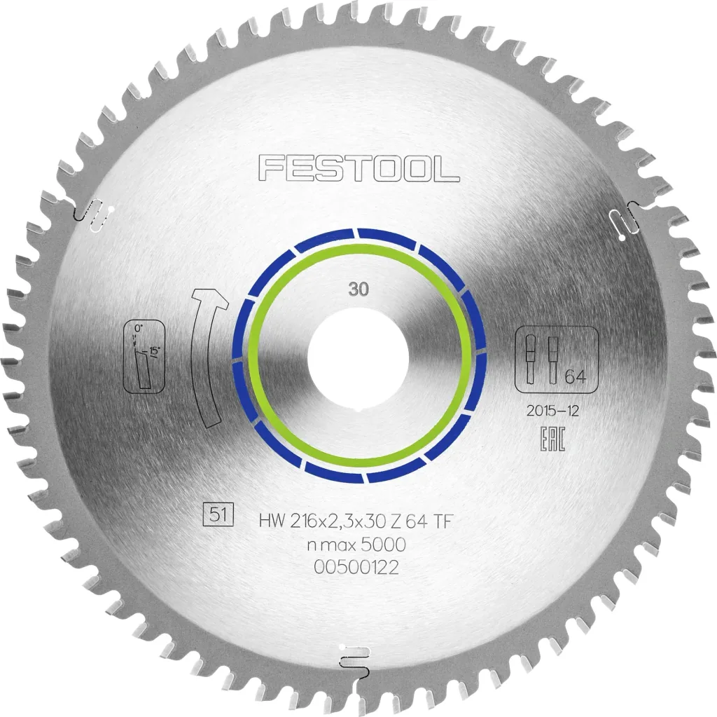 Spezial-Sägeblatt 216 x 2,3 x 30 TF64