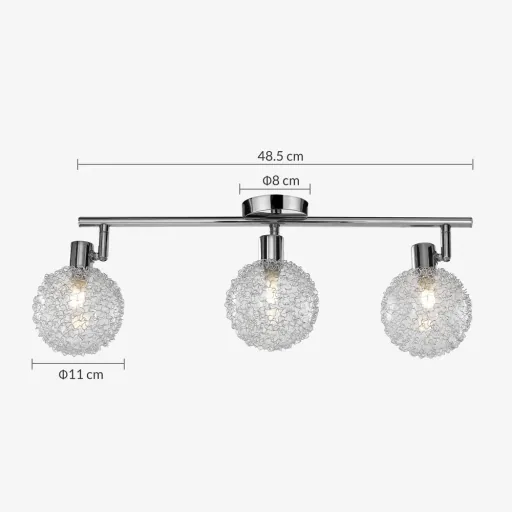Deckenleuchte Cella mit 2 Leuchten