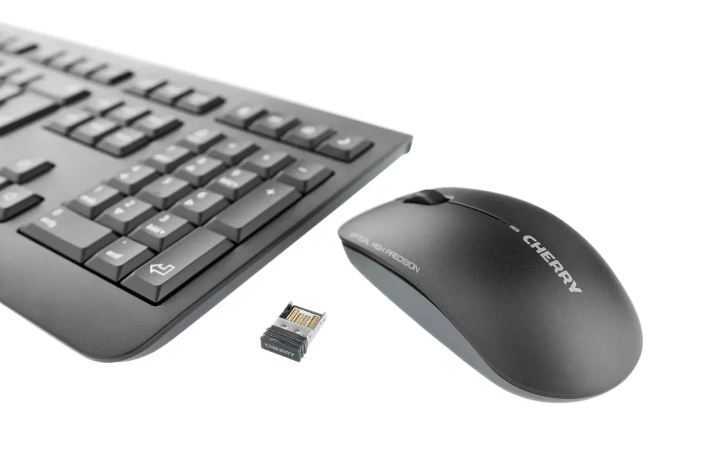 Kabelloses Tastatur-Maus-Set DW 3000 schwarz