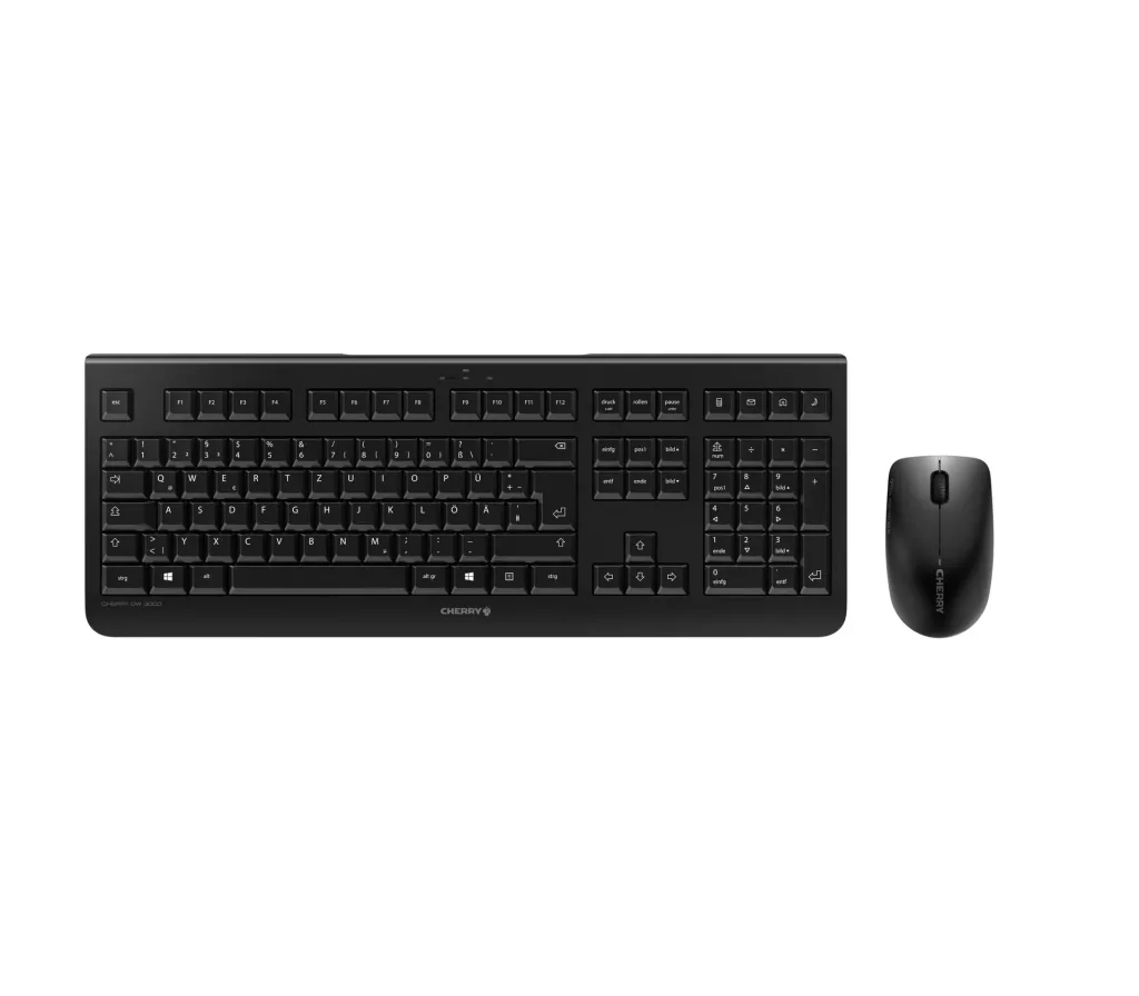 Kabelloses Tastatur-Maus-Set DW 3000 schwarz