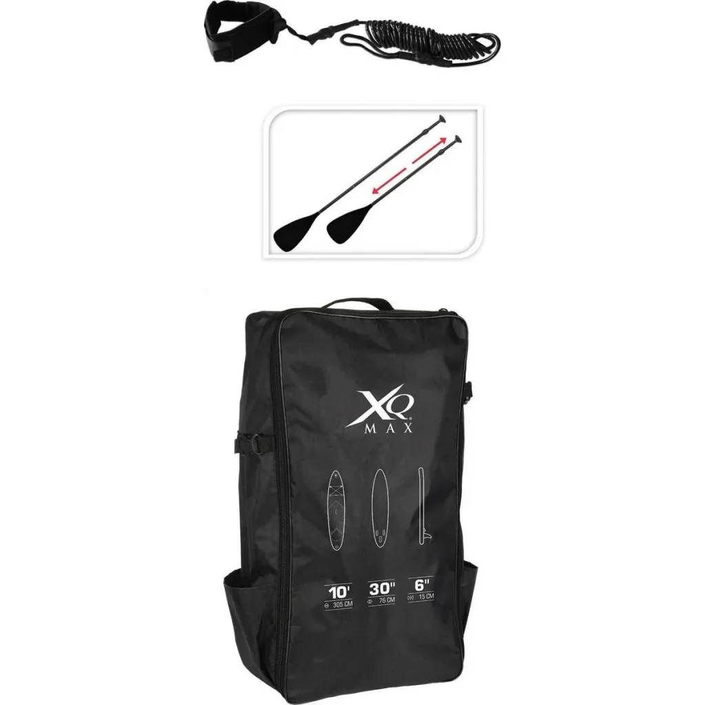 Special Edition Windsurf/Sup Board Set MIT Tragetasche - 13-teilig - Gelb/Schwarz - bis zu 150 kg - 305 cm - Aufblasbar