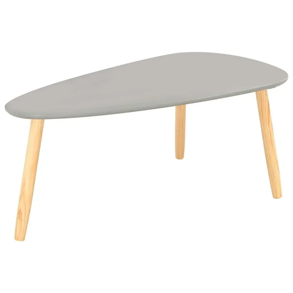 Couchtische 2tlg. massiv Kiefer grau