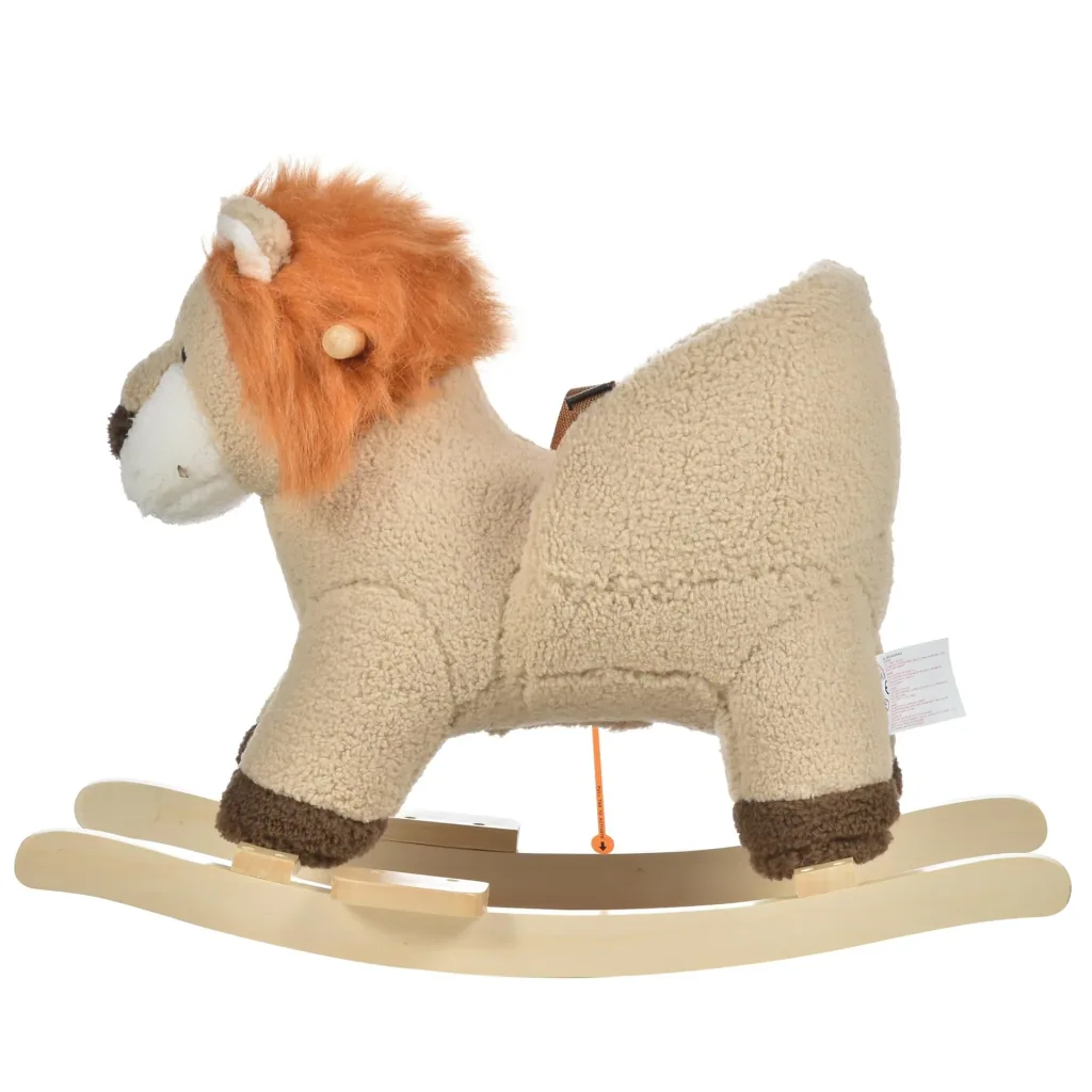 Kinder Schaukelpferd als Löwe